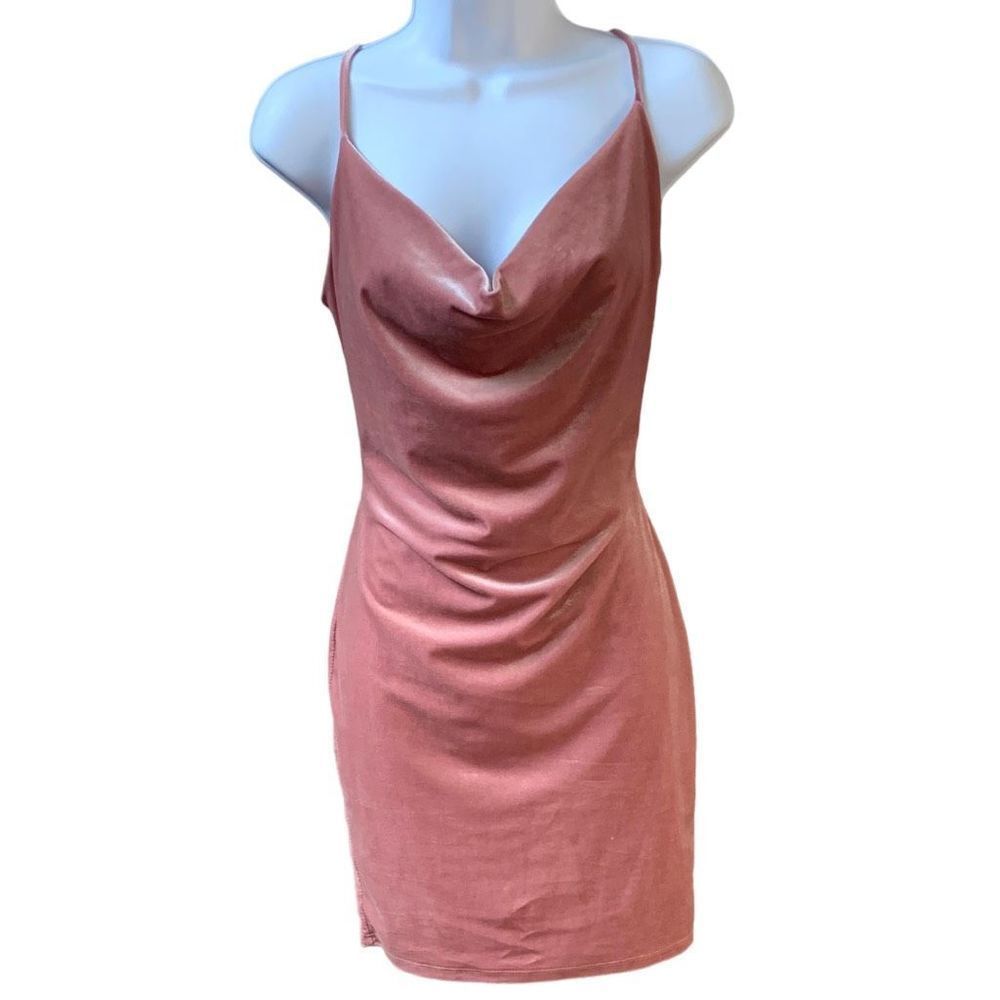 Hello Miss Velour Cami Mini Dress Size S/XS